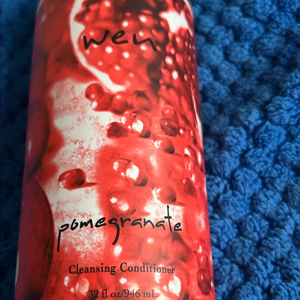 WEN Pomegranate Cleansing Conditioner 32oz Bottle FACTORY SEALED with PUMP